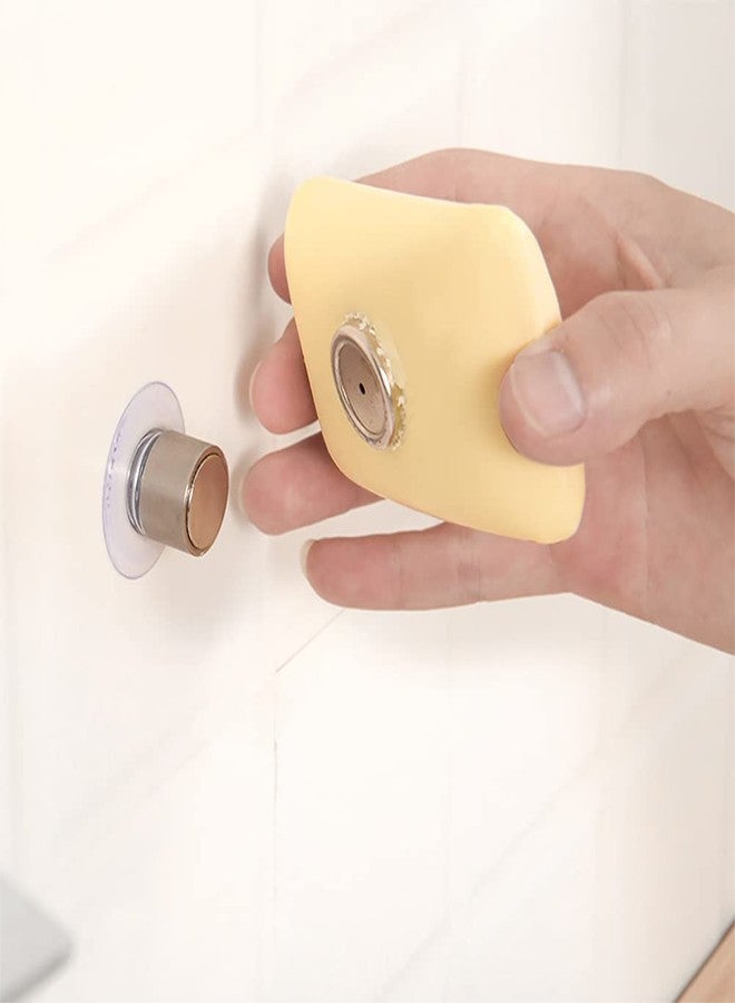 EMVANV 2pcs Magnetic Suction Bar Soap Holder Organizer - Self Draining Soap Dishes for Bathroom and Kitchen - Image 4