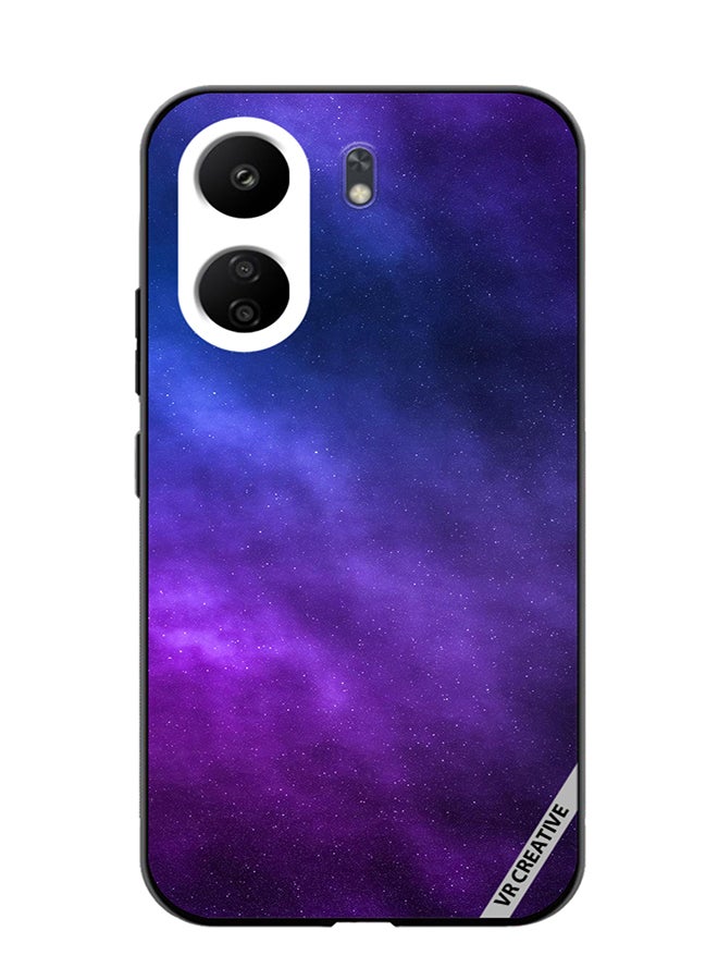 VR CREATIVE Protective Case Cover For Xiaomi Redmi 13C Night Sky Stars Design Multicolour - Image 1