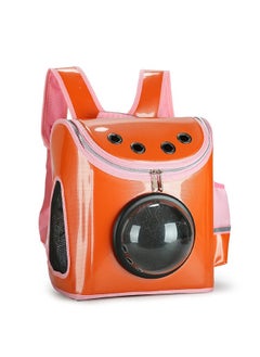 Cat Carrier Backpack,Space Capsule Bubble Portable Pet Carrier For Small Dog Airline-Approved, Designed For Travel, Hiking, Walking & Outdoor Use(Orange) - pzsku/Z922D111AA4613EA5C8D7Z/45/_/1728309703/ec68310c-ef07-428a-a8f0-1a4f14acaf7a