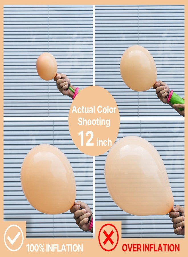 PartyWoo Retro Apricot Balloons, 85 pcs Apricot Balloons Different Sizes Pack of 18 Inch 12 Inch 10 Inch 5 Inch for Balloon Garland as Birthday Decorations, Party Decorations, Baby Shower Decorations - Image 4