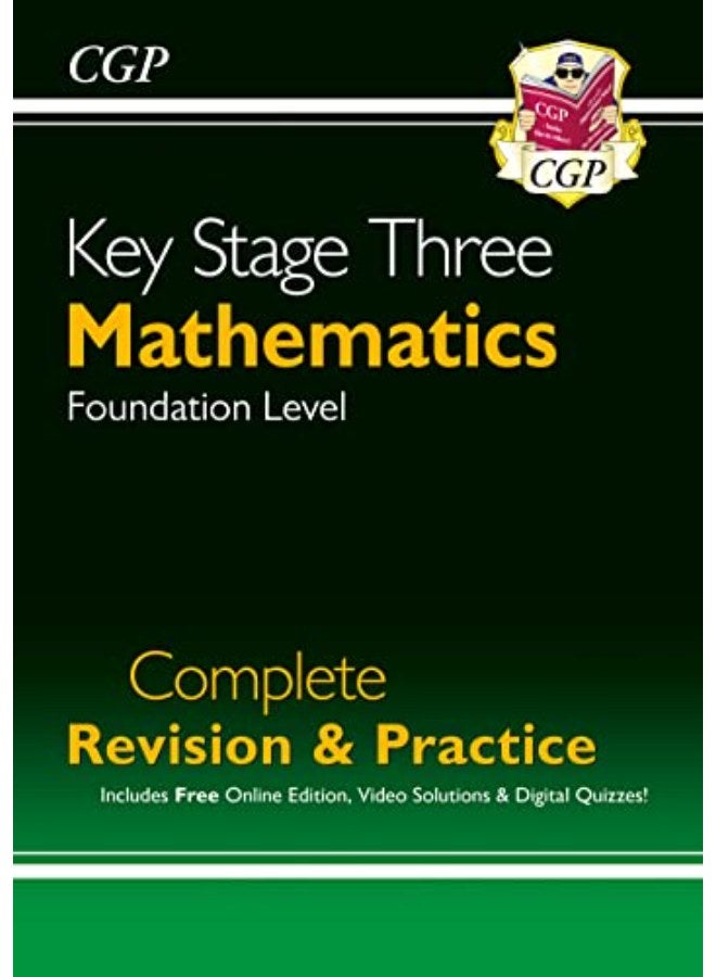 New KS3 Maths Complete Revision & Practice - Foundation (includes Online Edition, Videos & Quizzes)