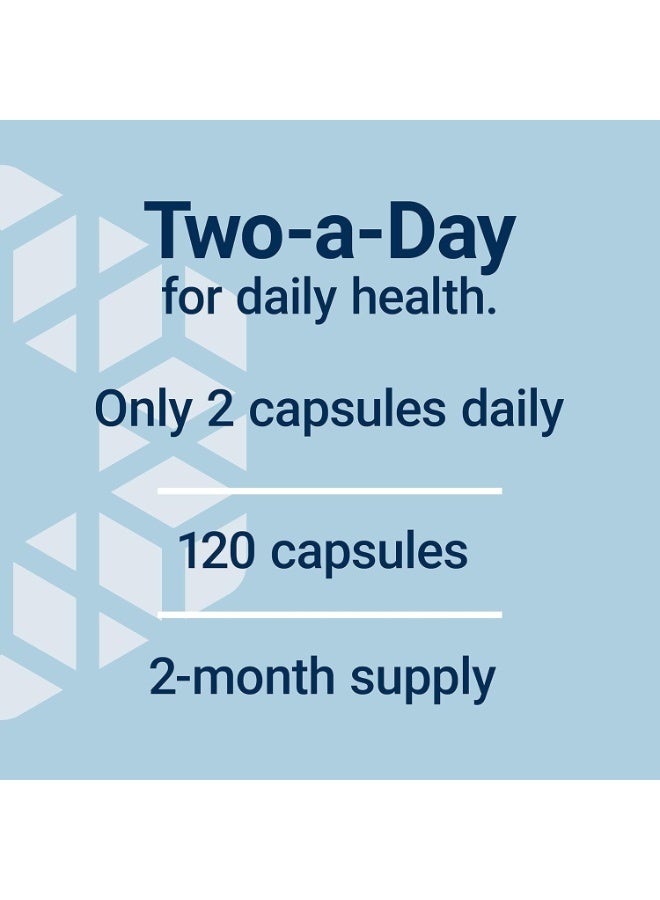 Life Extension Two-Per-Day Multivitamin, 120 Capsules – High Potency Vitamins & Minerals, Immune & Energy Support, Non-GMO, Gluten-Free - Image 4