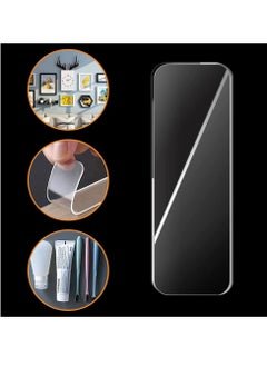 KASTWAVE 240 PCS Removable Double Sided Adhesive Tape, Reusable Mounting Tape with Storage Box, Wall Tape Strips Transparent Tape for Photo Walls Poster Spring Couplets Floors  - Image 3