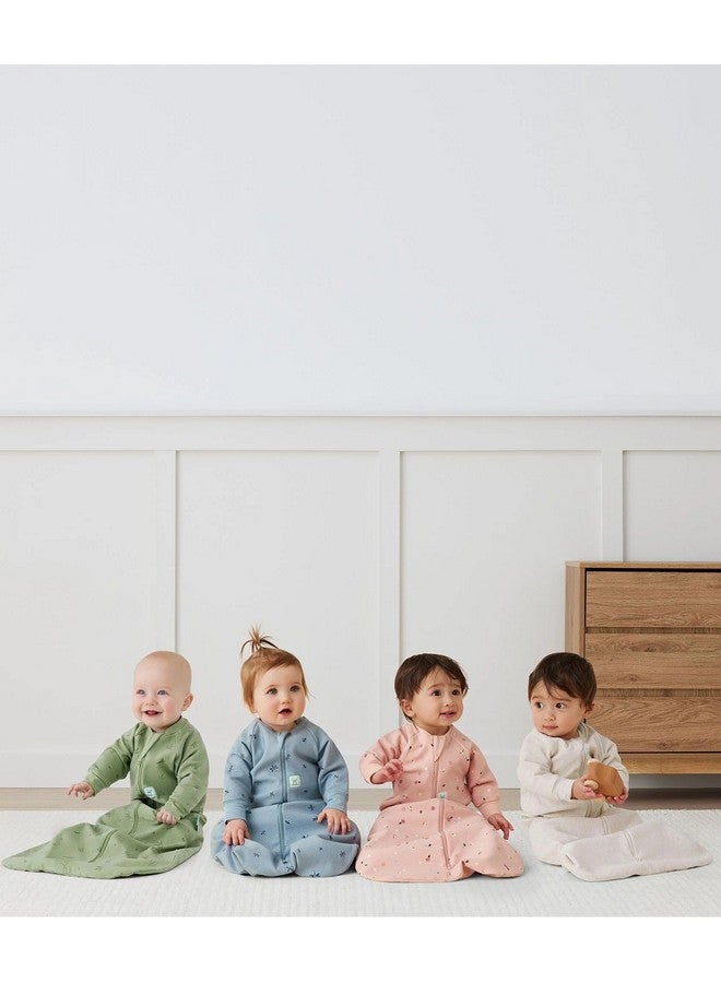ergoPouch 1.0 Tog Jersey Sleeping Bag - Organic Cotton Baby Sleeping Bag, Made Of Soft & Breathable Material (Oatmeal Marle, 3-12 Months)  - Image 2