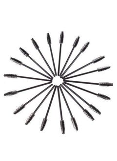 g2plus Able Eyelash Mascara Brushes Wands Applicator Makeup Kits 100 Pack (Black)  - Image 3