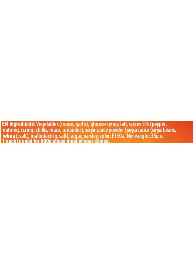 El Sabor Fajita Spice Mix 35G, Mexican Seasoning For Fajitas Wraps And Marinades - Image 2