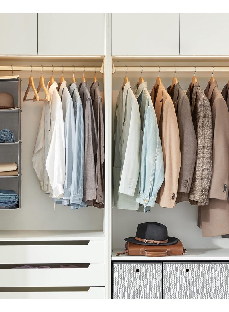 10-Piece Cloth Hanger Beige - Image 4