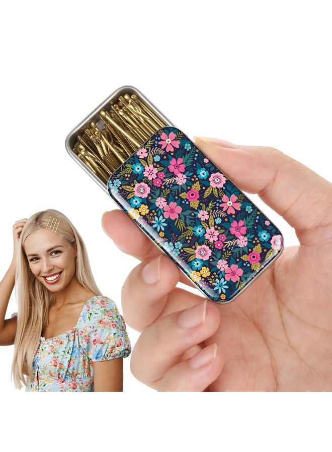 HCYPCV Blonde Bobby Pins, Pain-Free Hair Clips, Best Size 2in for Women and Girls (Golden -01) - Image 1