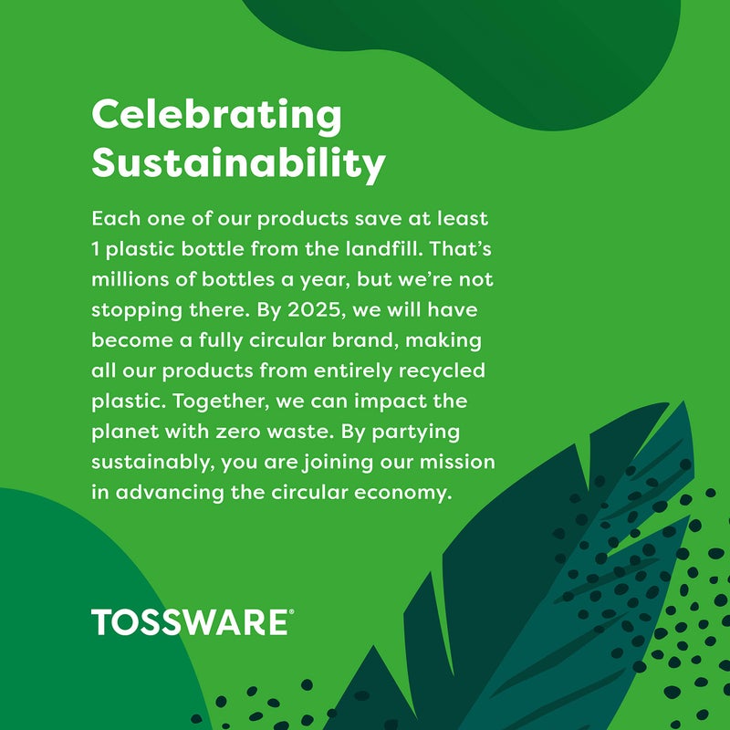 TOSSWARE POP 12oz Rocks SET OF 48, Premium Quality, Recyclable, Unbreakable & Crystal Clear Plastic Cocktail Glasses, 48 Count (Pack of 1) - Image 5