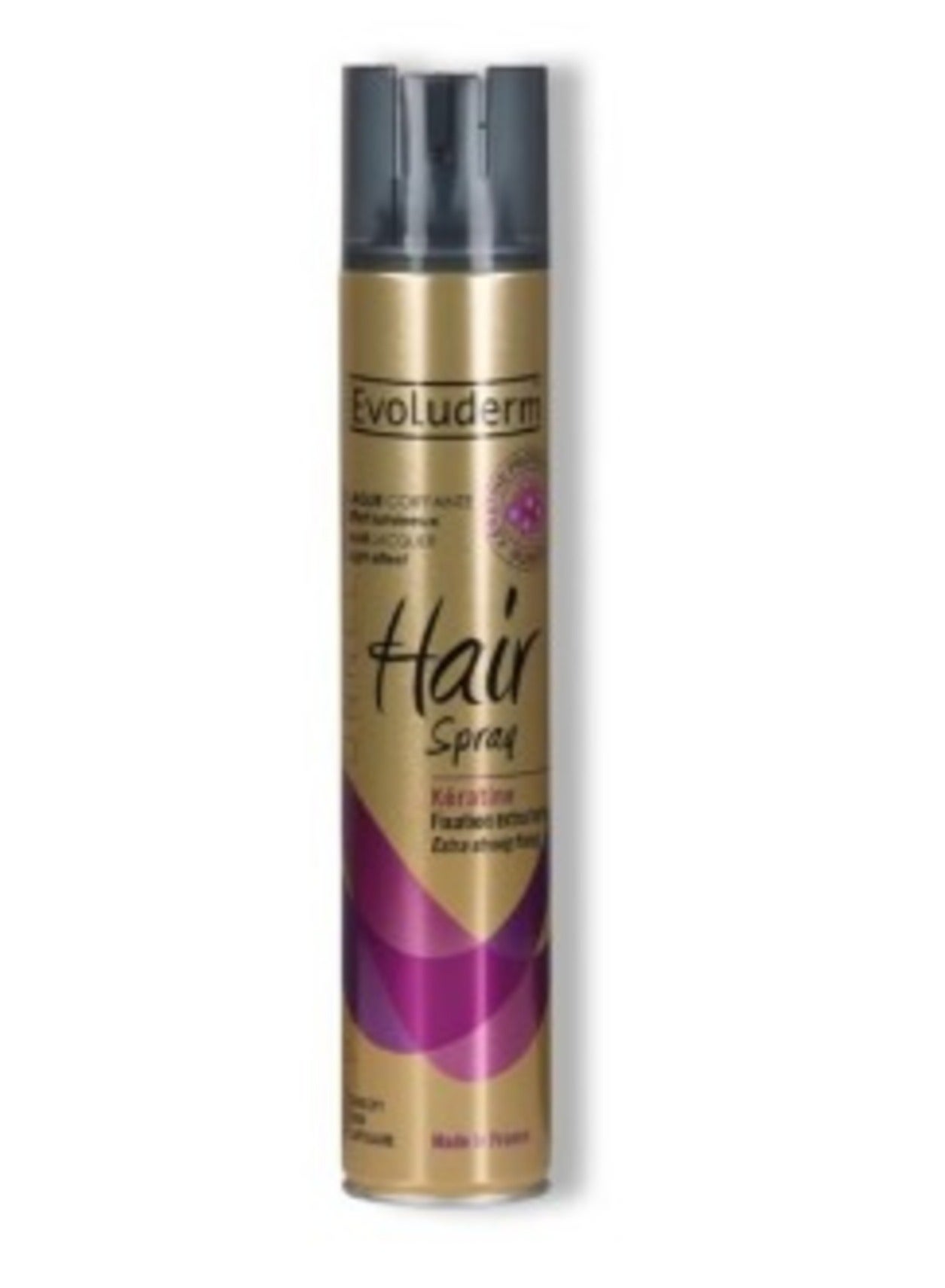 Evoluderm Hair Spray with Keratin Extra Strong 300