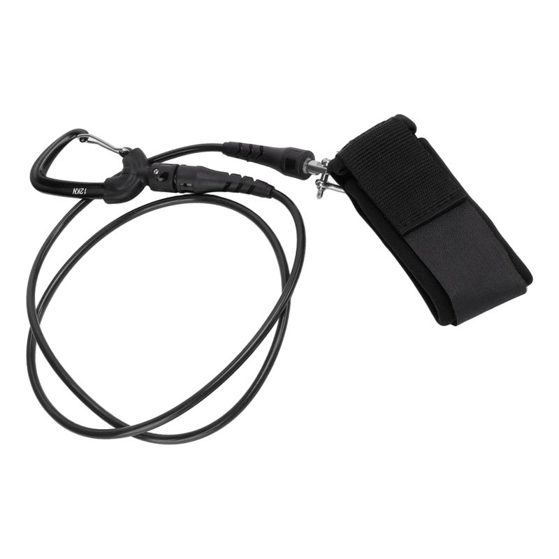 Separable Freediving Safety Rope With Wristband Carabiner 316 Stainless Steel Quick Release Type 1 - Image 4