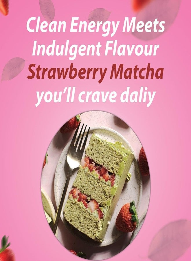Bree Matcha Strawberry Matcha Powder (50g) | Japanese Green Tea from Kagoshima | Boost Energy & Focus | Rich in Antioxidants | Smooth Strawberry Taste - Image 5