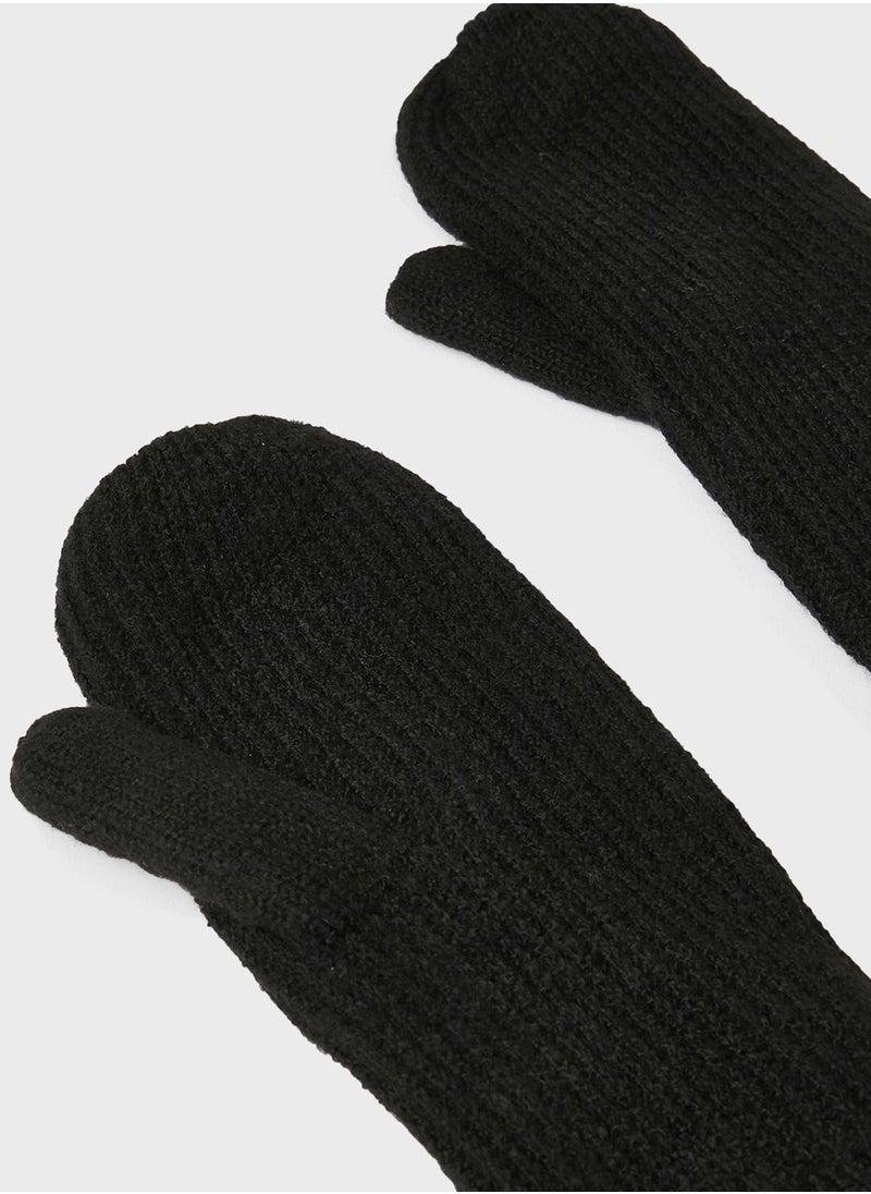 Ribbed Knit Mittens - pzsku/Z922DEEE4D18530618204Z/45/_/1694819455/31fbe8b2-4931-4b56-a85b-6037bd0f5e08