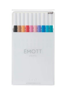 10-Piece Emott Fineliners 0.4mm Tip Vivid Colour Set - pzsku/Z922DFADC1E8DF3C154F5Z/45/_/1722508389/41af7ef5-64f6-4c60-8413-775c79157744