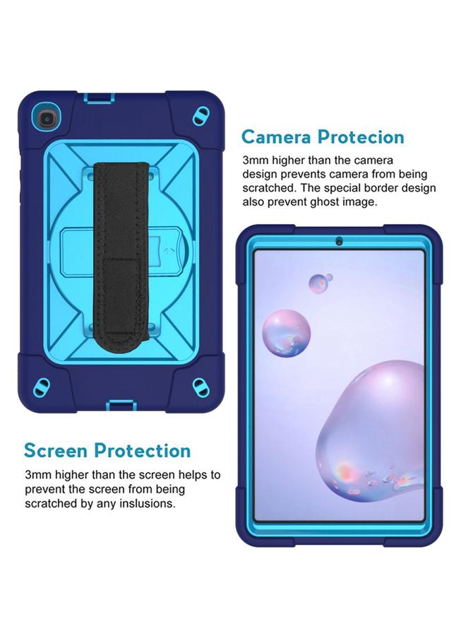 S-TOP Case For Samsung Galaxy Tab A 8.4 T307 Contrast Color Robot Silicone + PC Tablet Case - Image 3