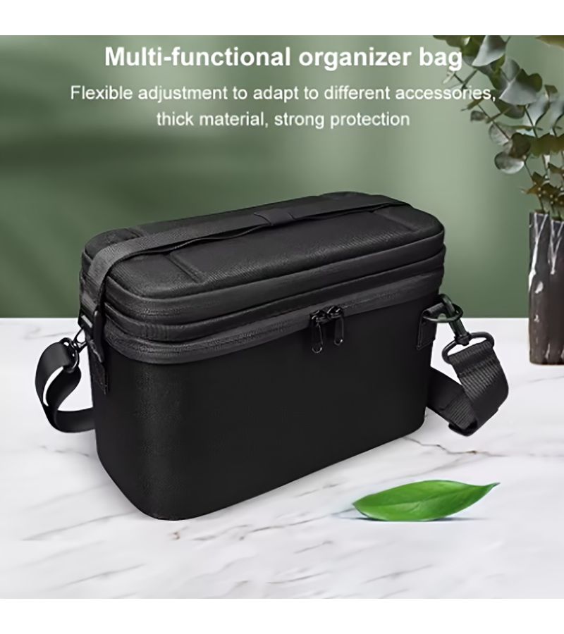 Black Switch Storage Bag With Shoulder Strap Detachable Hard Protective Cover - Image 4