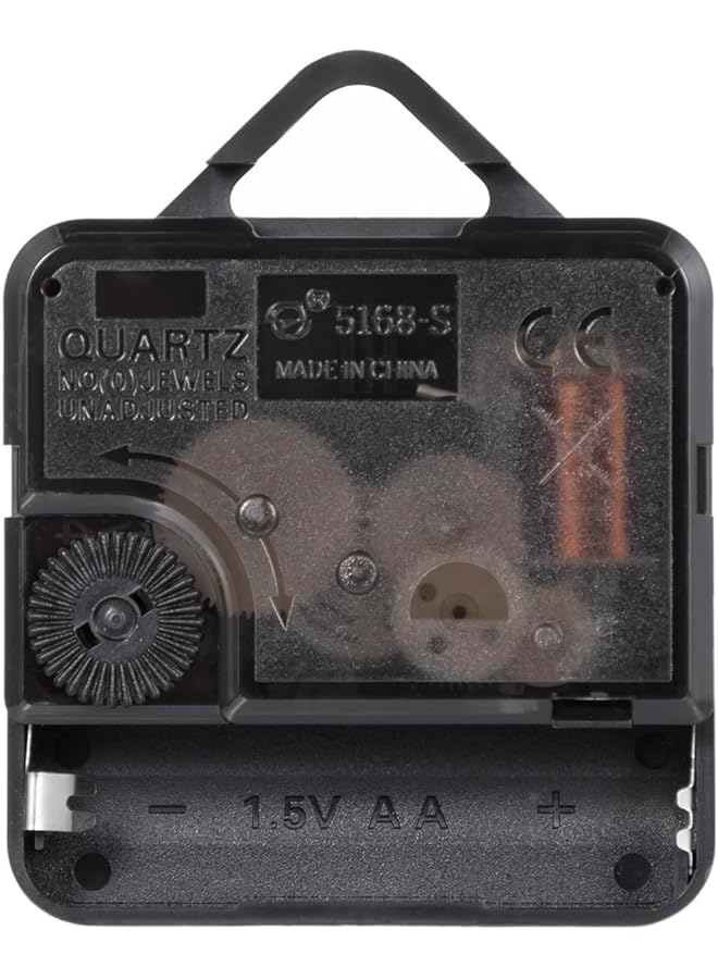 Silent Clock Movement, Non Ticking Sweep Quartz Clock Movement DIY Repair Parts Replacement with Hands