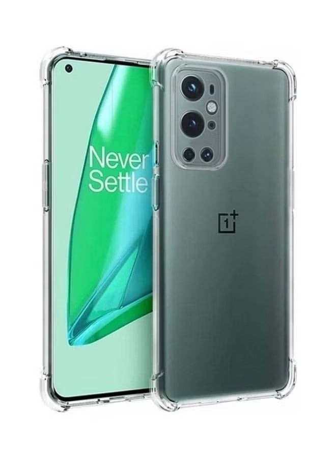 vesus Protective Gorilla Bumper Case Cover For OnePlus 9 Pro clear