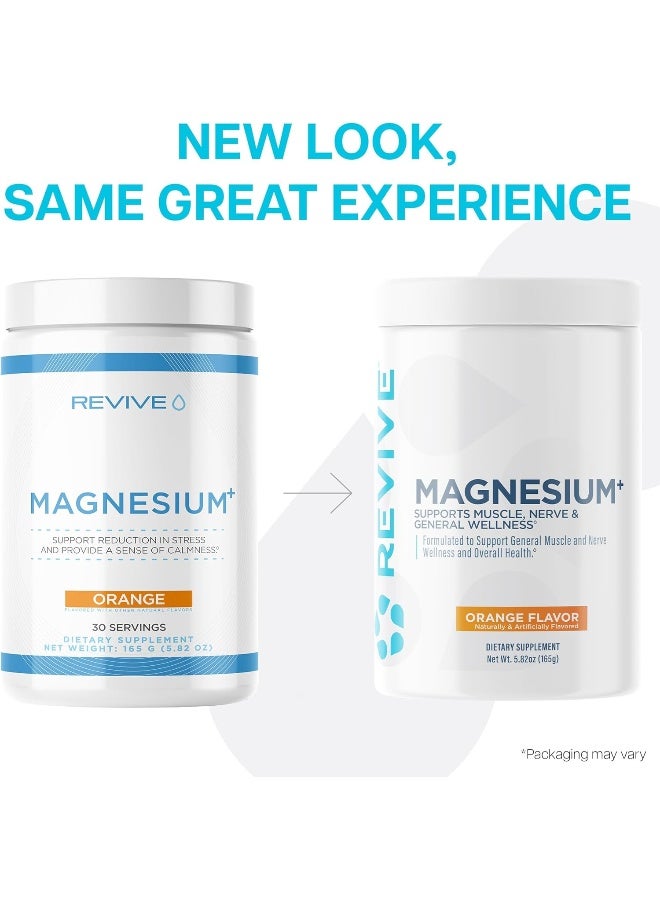 Revive Magnesium+ Powder Orange 30 Servings