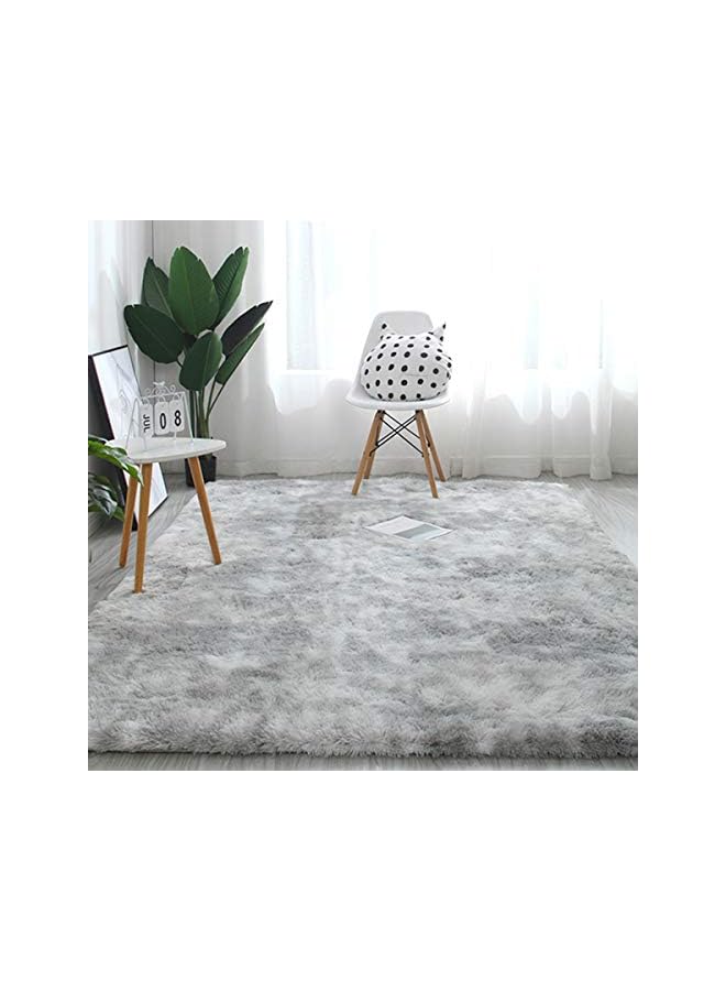 The Bros Area Rugs Soft Fluffy Carpets For Living room Shaggy Rug Modern Area Rug For Bedroom Anti-Slip Rugs For Kids Room Indoor Home Decorative Carpet (Grey White, 160 x 200cm) - Image 4
