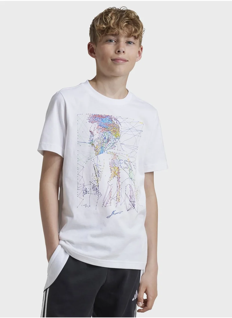 Adidas Youth Messi T-Shirt