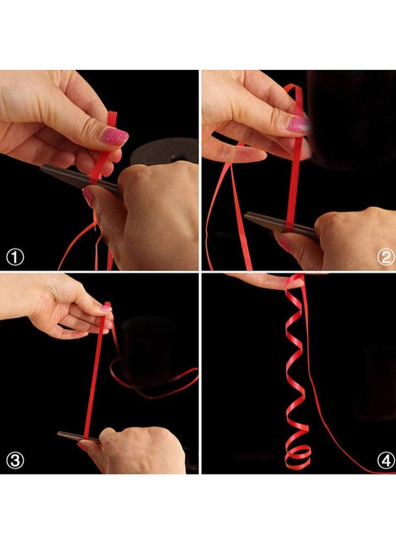 شريط مجعد مموج بطول 500 يارد أبيض - Image 5