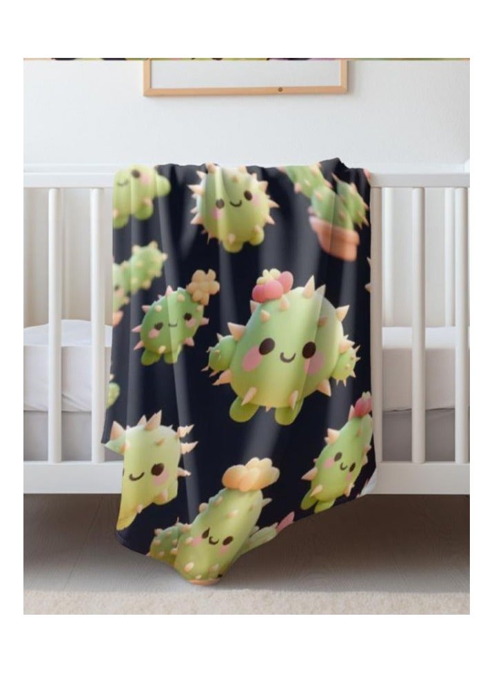 عام بطانية رقيقة من الفانيلا (دافئة ومريحة، ومناسبة للنوم واستخدام الألعاب وإزالة الغبار ومقاومة للرمل) 150 سم * 200 سم - 786 - Image 1