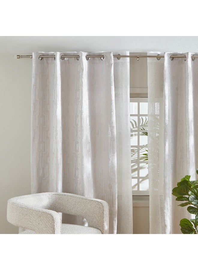 Home Box Vista Steel Extendable Double Curtain Rod 320 x 1.9 cm - Image 4