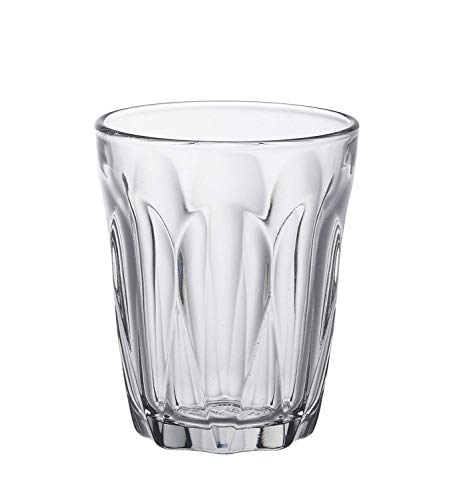 Duralex Made in France Provence Glass Tumbler Drinking Glasses, 3.13 ounce - Set of 6, Clear - Image 1