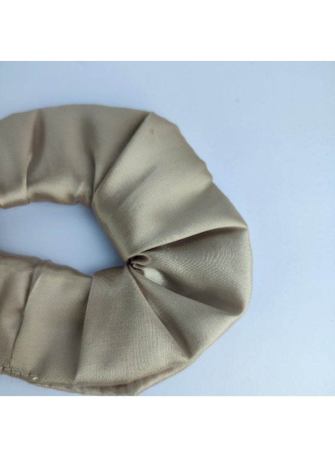 2 large, soft satin hair ties that protect hair from breakage - Image 2