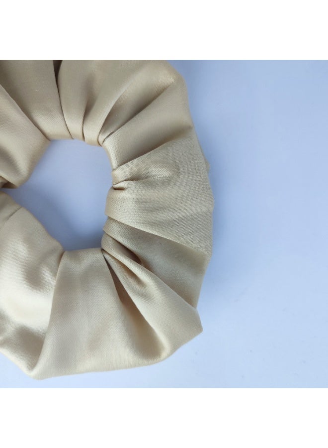 2 large, soft satin hair ties that protect hair from breakage - Image 4