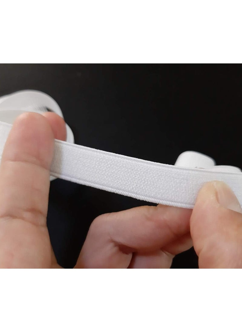 Generic Clothes elastic, 3 cm wide, 5 meter long, white  - Image 2