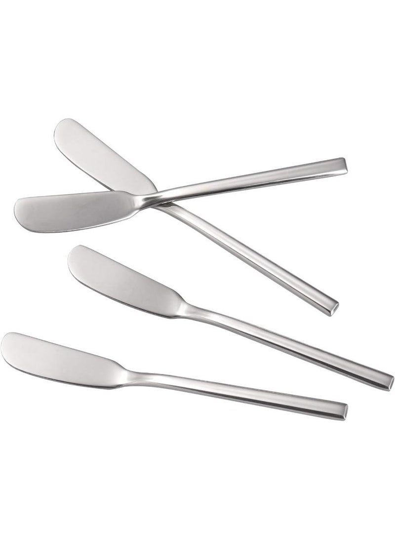 حياة كومفورت 4 قطع سكين زبدة من الفولاذ المقاوم للصدأ 6.5 بوصة سكين زبدة 6.5 بوصة - Image 5