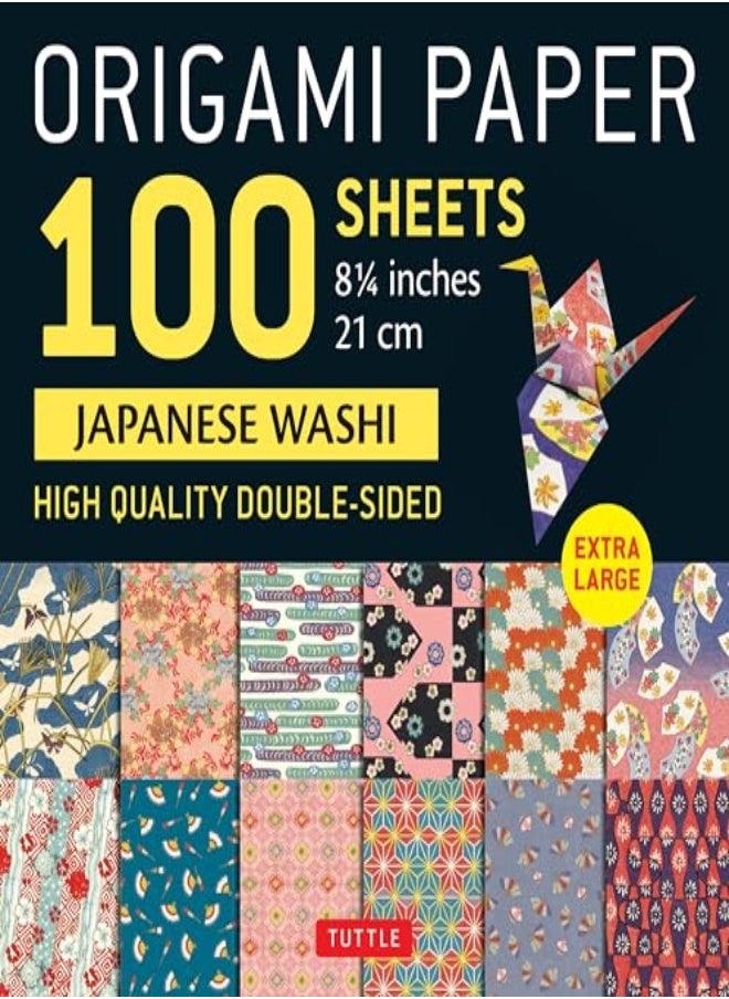 ORIGAMI PAPER 100 SHEETS JAPANESE WASHI 