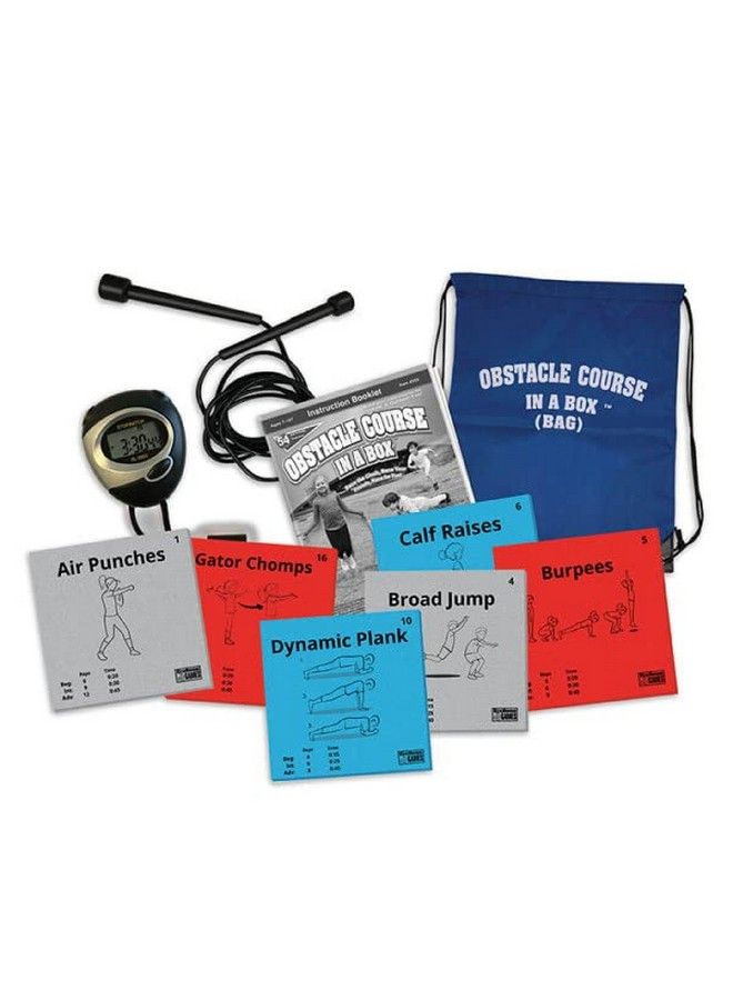 Endless Games Obstacle Course In A Box Indoor & Outdoor Game With 54 Fun Physical Challenges For 1 Or More Players - Image 3