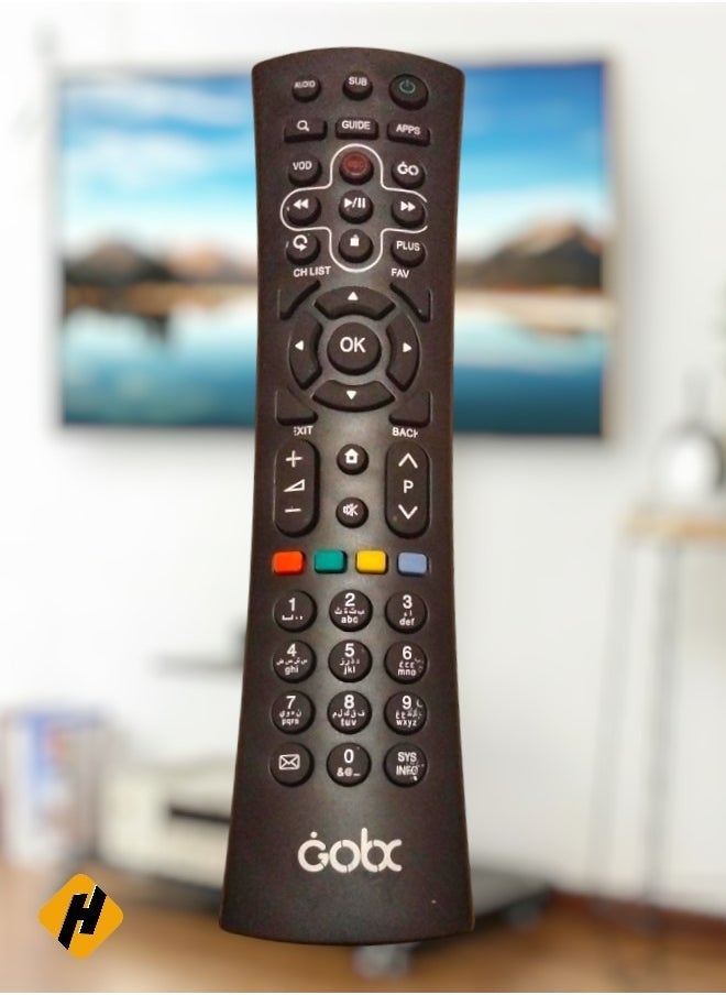 GOBOX جهاز تحكم عن بعد بديل لجهاز استقبال الأقمار الصناعية GOBOX