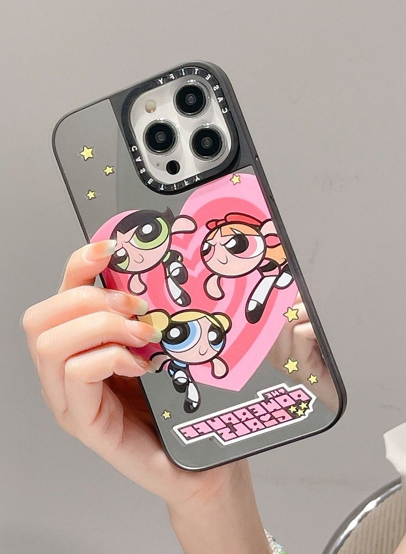 Casetify Apple iPhone 14 Pro Max Case The Powerpuff Girls Phone Cover - Mirror Face - Image 3