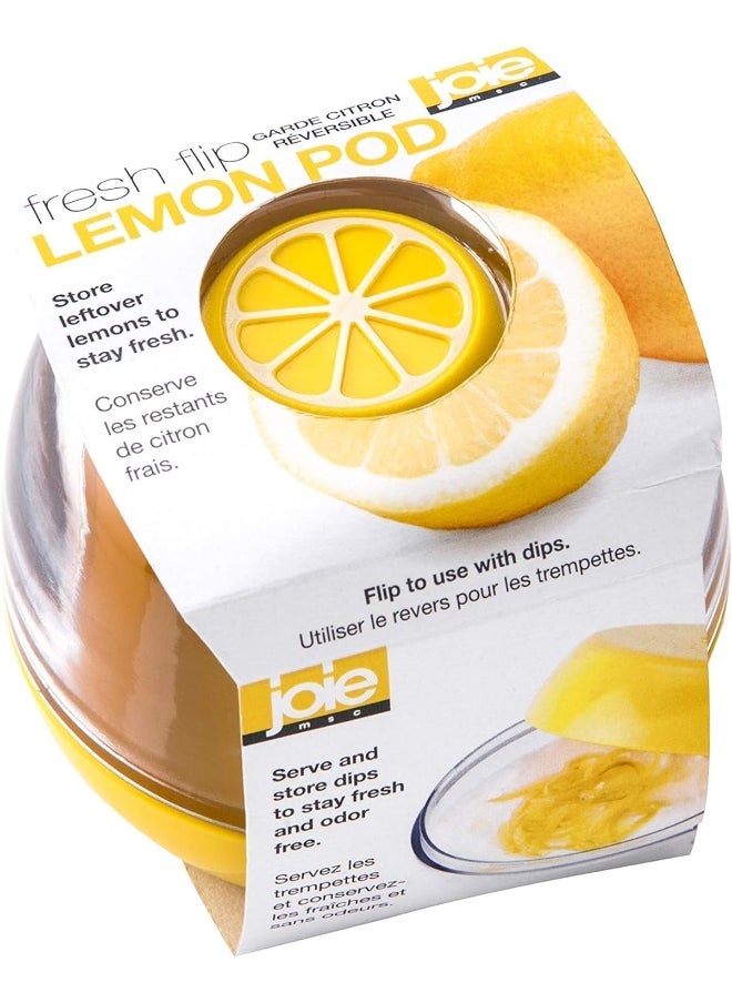 MSC International - Joie Fresh Flip Lemon Saver Pod, Yellow - Image 1