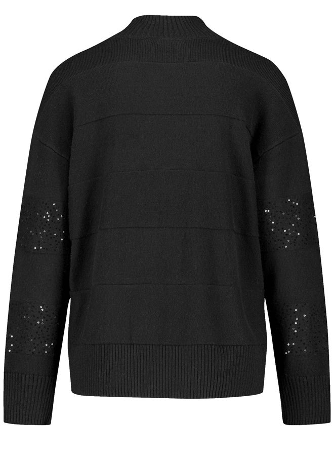 GERRY WEBER Stripes Glitter Jumper  - Image 3