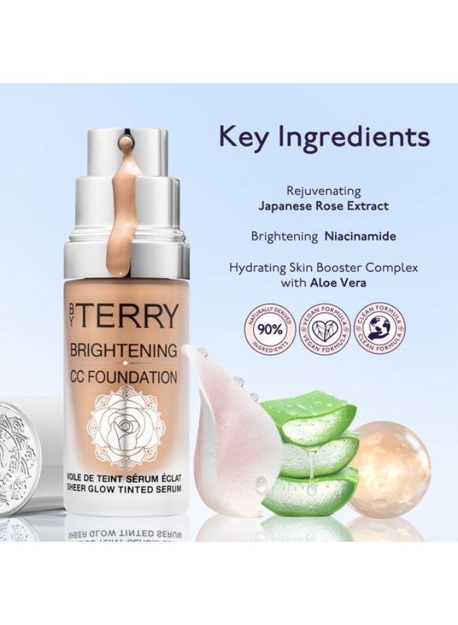 By Terry Brightening CC Foundation 8-w  deep warm 30ml - Image 4