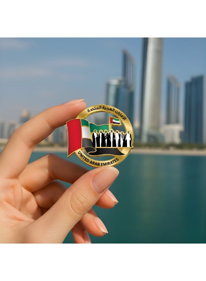 PRINTSHOP4ME UAE National Day Badges Lapel Pins For Celebrating UAE National Day Spirit Of Union Badges For Men,Women,Kids - Image 4