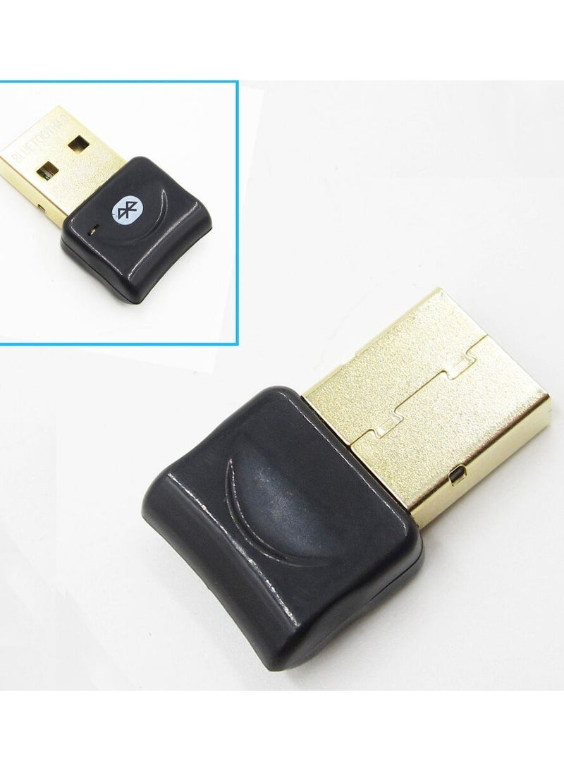 Generic - Mini USB Bluetooth CSR 4.0 Dongle Receiver Black - Image 1