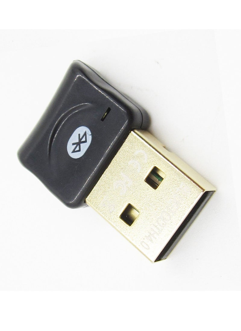 Generic - Mini USB Bluetooth CSR 4.0 Dongle Receiver Black - Image 1