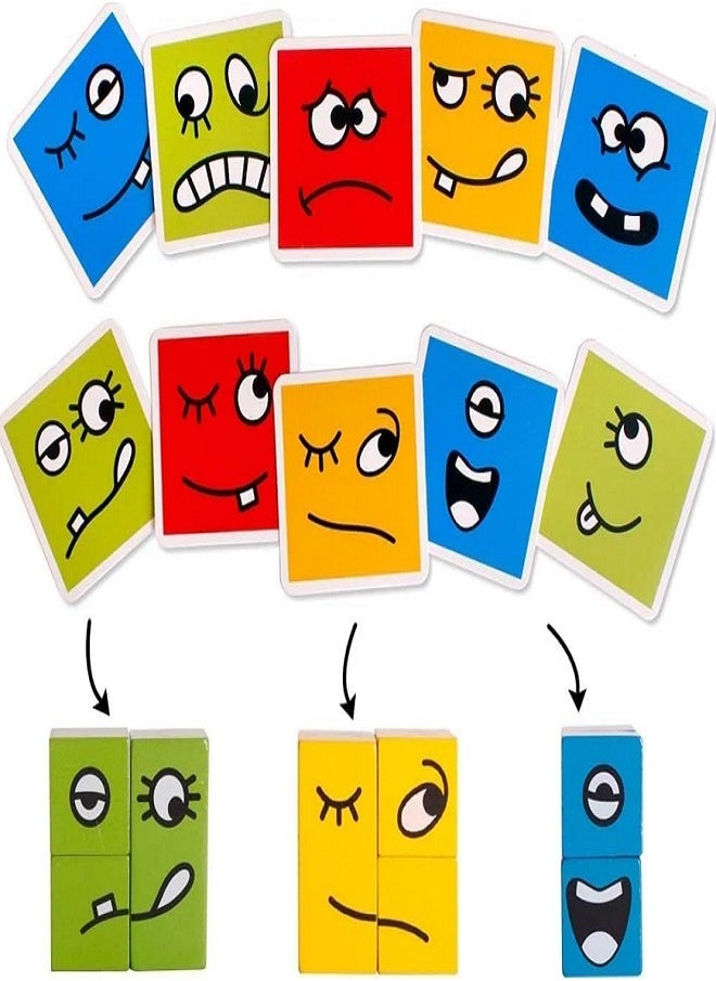 puzzle toys Crazy Face Puzzle – Face Expressions Puzzle  - Image 2