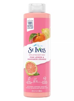 ST. Ives St. Ives Pink Lemon & Mandarin Orange Exfoliating Body Wash 650 ml 
