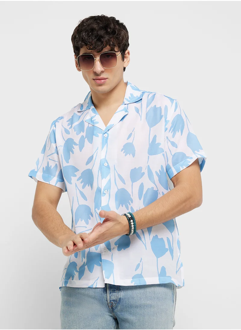 Seventy Five Resort Printed Shirt