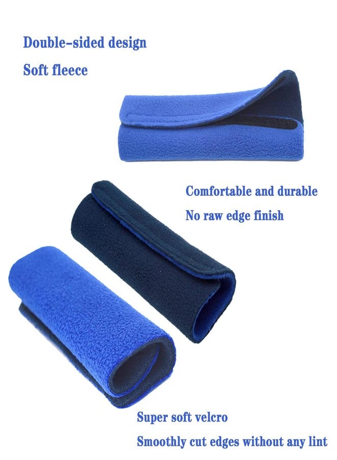 NATAKU 8 Pack Mask Strap Covers,Headgear Strap Cushions,Comfort Mask Cushions Pads, Soft-Fleece Face Mask Cover Fits Most Full CP AP Headgear Strap to Reduce Red Marks and Uncomfortable - Image 4