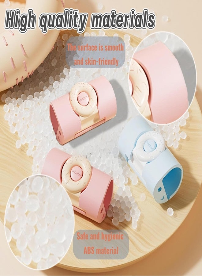 YOUNEEDFUL Cylindrical Bed Sheet Grippers, Adjustable Needle-Free Sheet Fasteners That Hold Slip and Fall Out Bedding Accessories for Most Mattresses,There is a donut like clasp，Food Bag Sealing Clips (Blue) - Image 5
