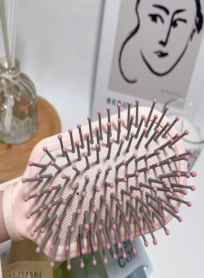 KitchEase Home Detangling Brush for Adults & Kids - Hair Detangler Brush for Natural, Curly, Straight, Wet or Dry Hair | Perfect for Men, Women & Children | Hairbrush for All Hair Types - Beige - Image 4