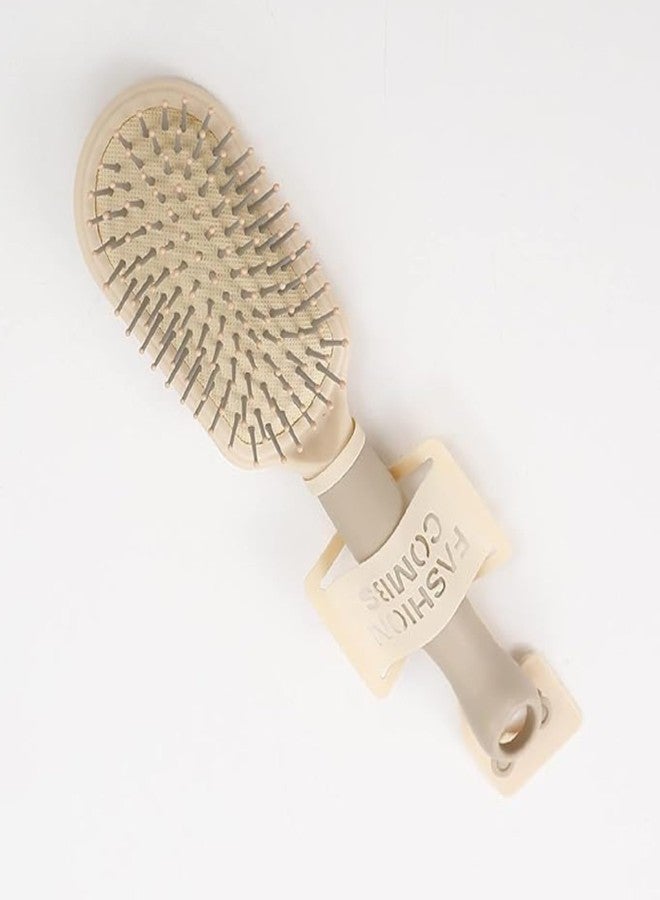 KitchEase Home Detangling Brush for Adults & Kids - Hair Detangler Brush for Natural, Curly, Straight, Wet or Dry Hair | Perfect for Men, Women & Children | Hairbrush for All Hair Types - Beige - Image 1
